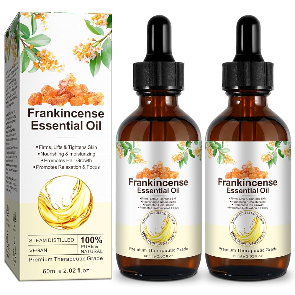 Amazon.com: Frankincense Essential Oil – 2 Pack, 100% Pure
